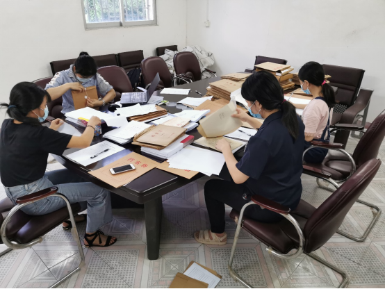 龙门永汉有色金属离退休人员管理所人事档案整理服务项目现场